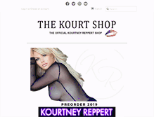 Tablet Screenshot of kourtneyereppert.com